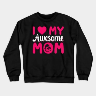 The Element Of Life Is Mother Crewneck Sweatshirt